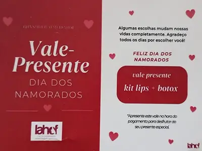 Vale Presente Dia dos Namorados