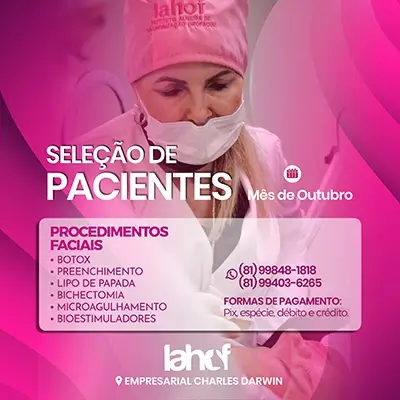 Seleção de Pacientes Faciais